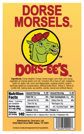 Dorse Morsels package